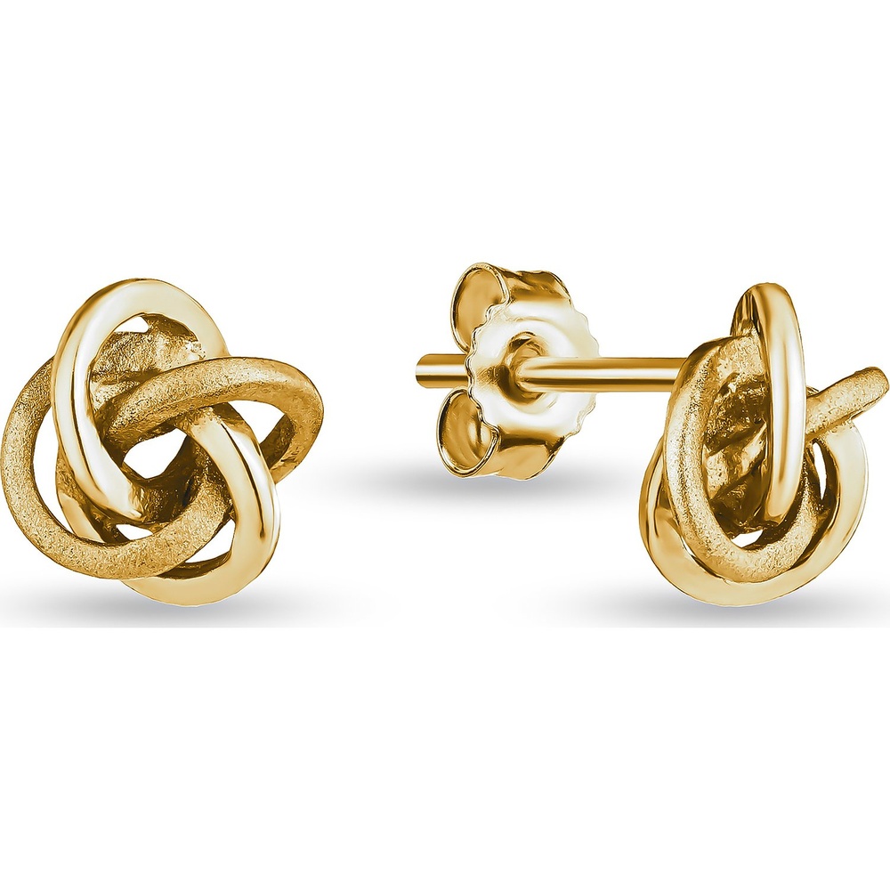 FAVS Boucles d'oreilles à fermoir à poussette 585 Or jaune Boucles d'oreilles