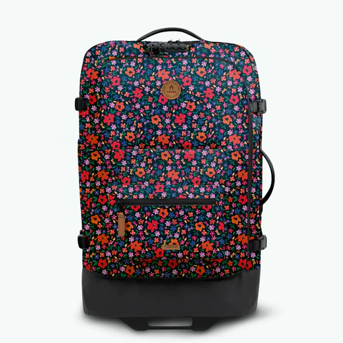 Maupiti medium 2-wheel soft suitcase, red