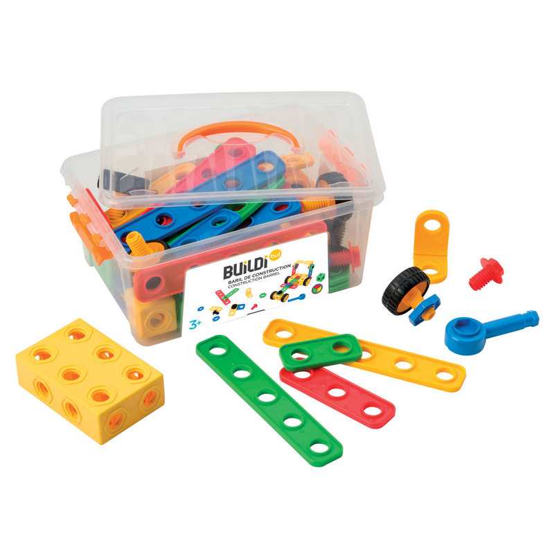 Baril construction 85 pièces Oxybul