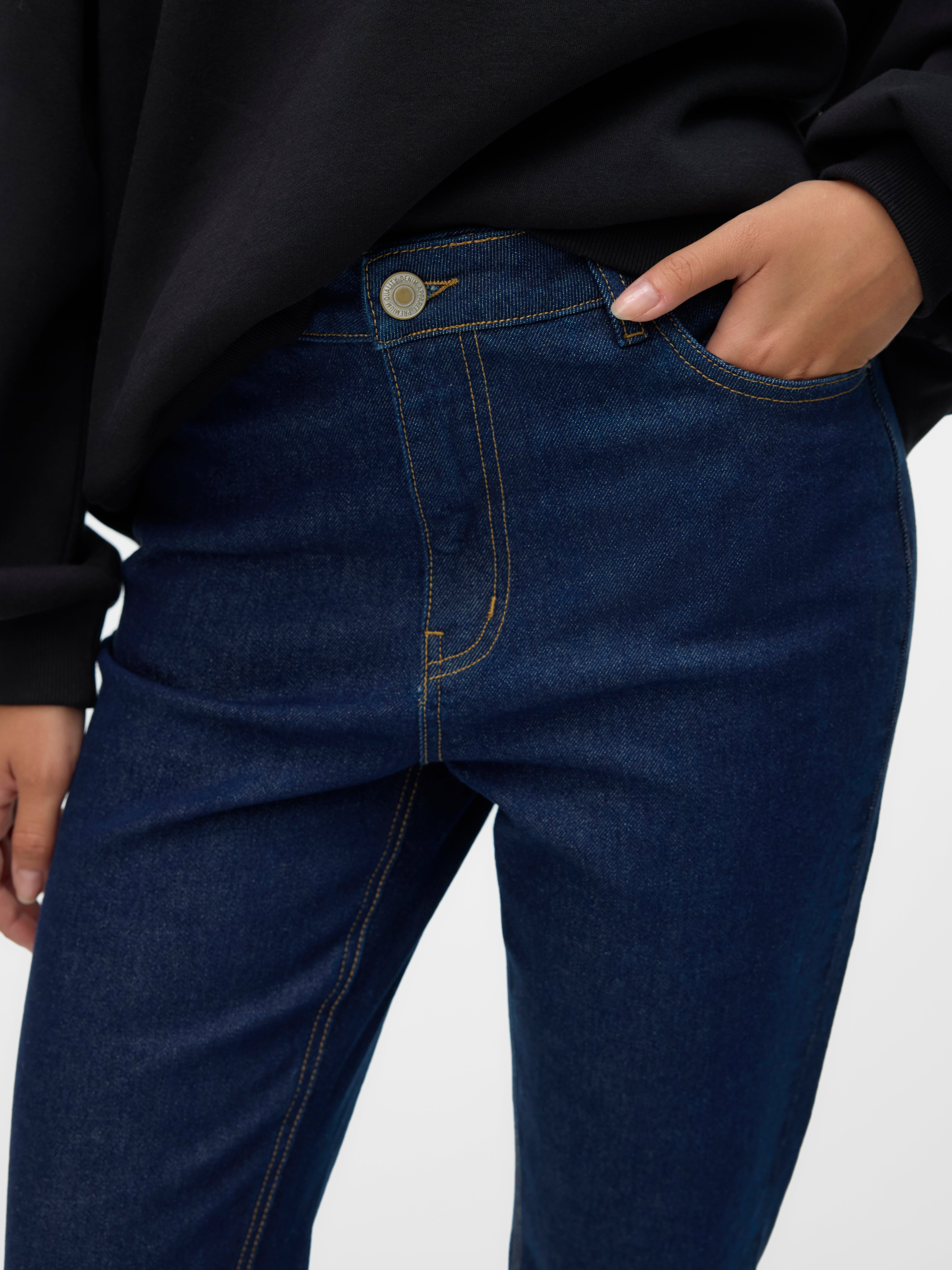 VMBRENDA Hohe Taille Gerade geschnitten Jeans