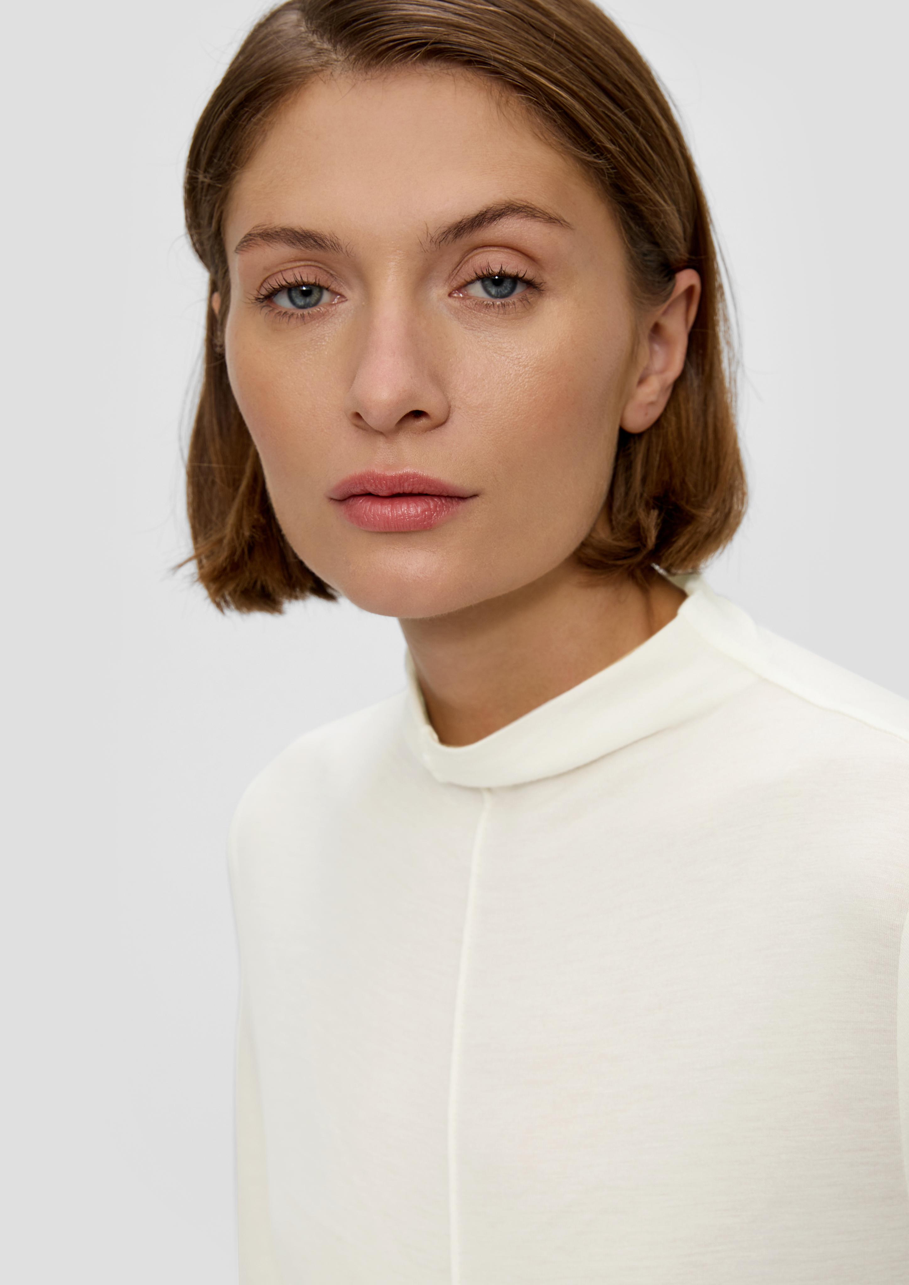 Longsleeve aus Viskose-Wollmix  2132747-0700