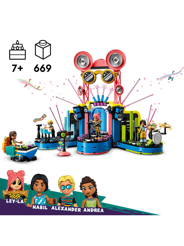 LEGO LEGO® Friends: Talentshow in Heartlake City - ab 7 Jahren günstig kaufen onesize