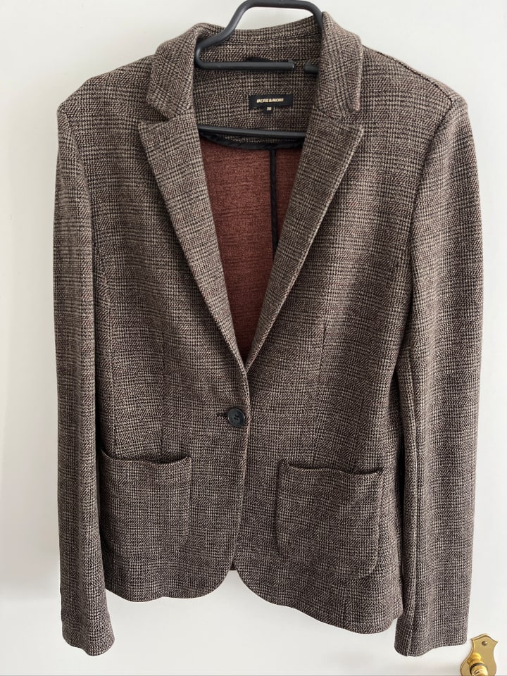 More & More Blazer in Dunkelbraun günstig kaufen 36