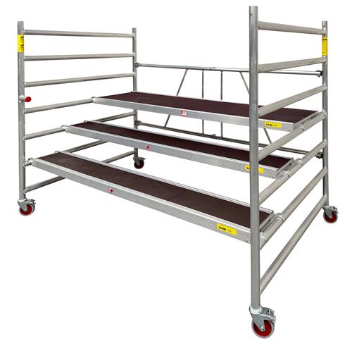 Schelă pliabilă Little Jumbo 41500030 XL 250 - 135x250 - platformă 2x30cm și 1x60 cm