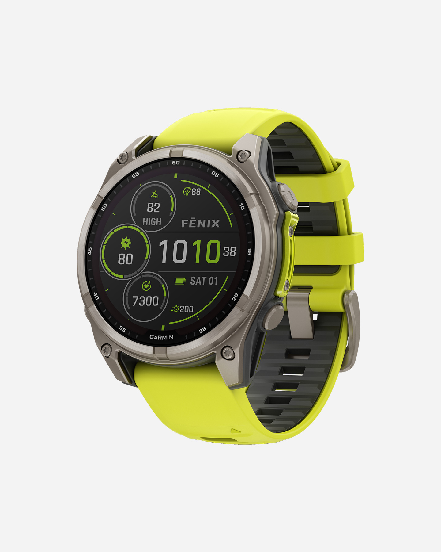 Garmin Fenix 8 Solar 47mm Sapphire Multifunction Watch 010-02906-21
