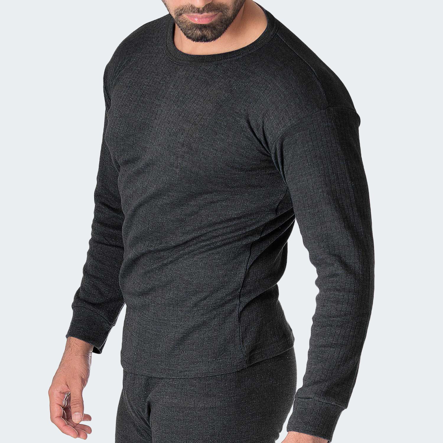 Black Snake Anthracite Herren Thermoshirt