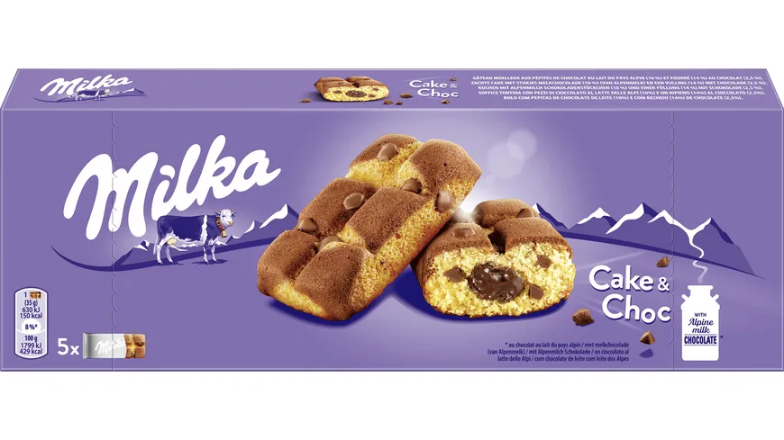 Milka Cake and Choc 175 g