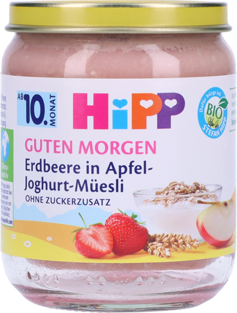 HiPP Bio Erdbeere in Apfel-Joghurt-Müsli