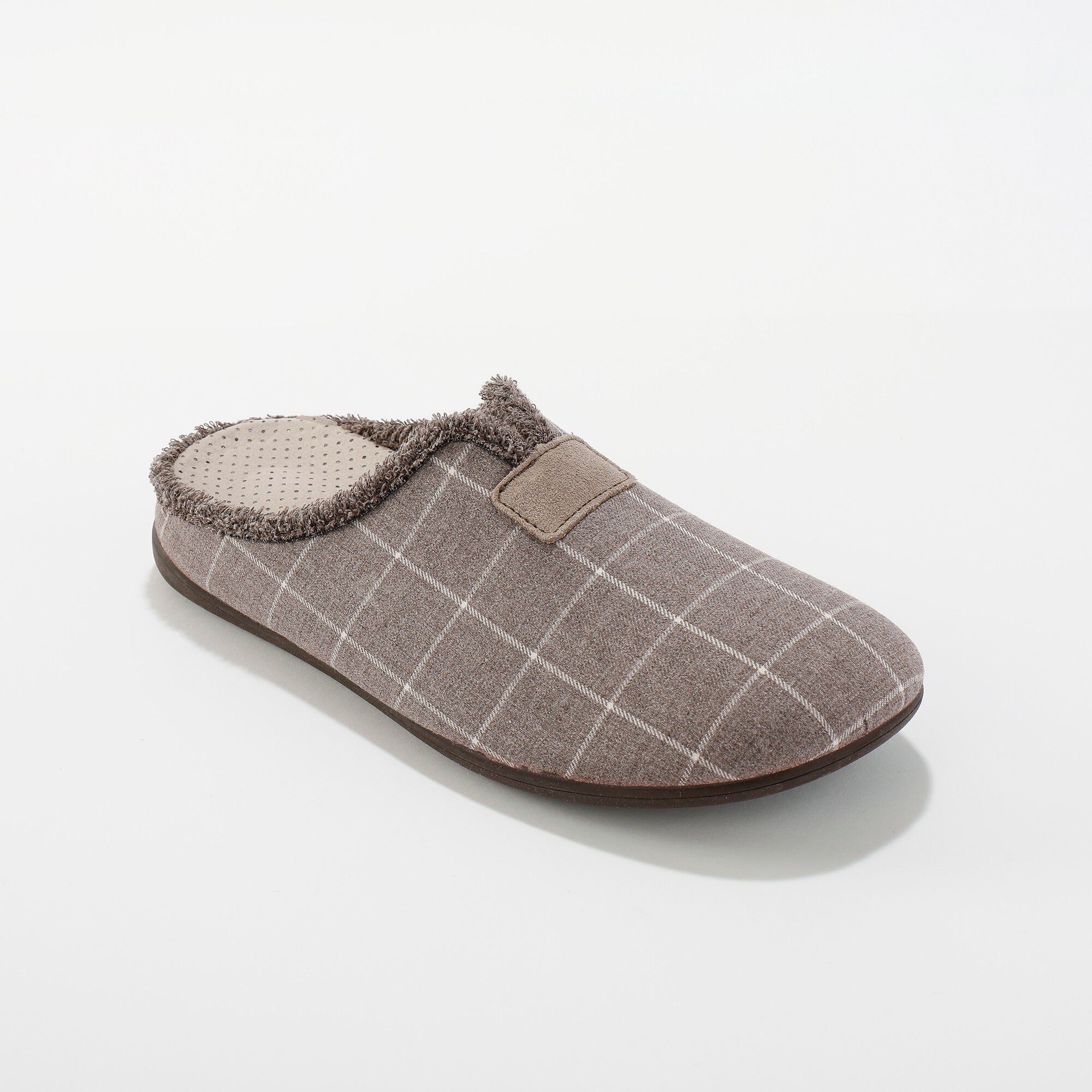 Mules carreaux semelle intérieure amovible