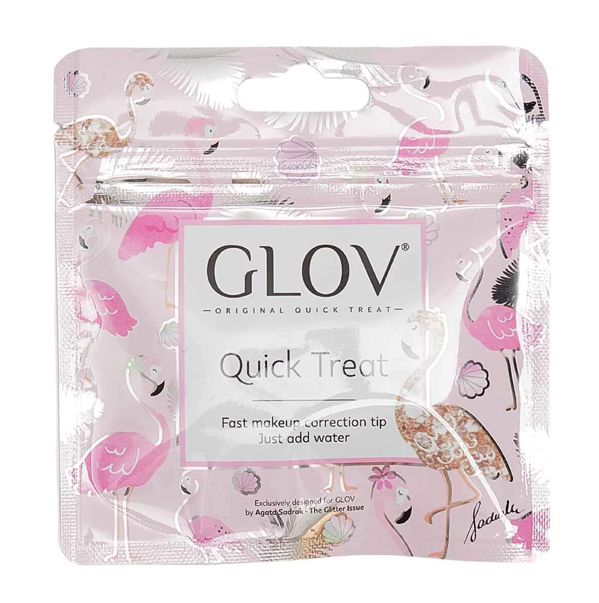 Γάντι ντεμακιγιάζ Glov Quick Treat Bouncy Blue μίνι W3