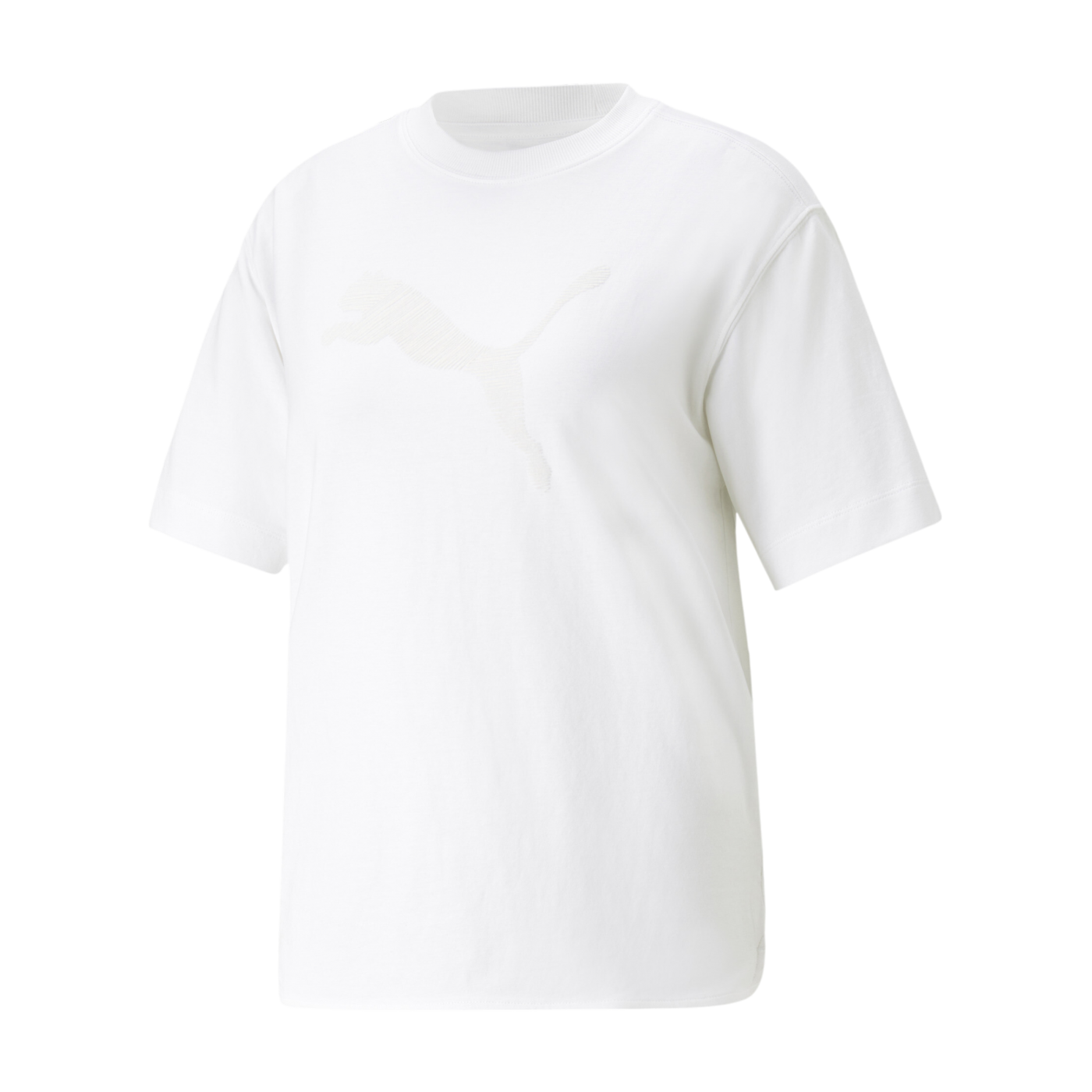 PUMA HER T-Shirt Damen Weiss F02