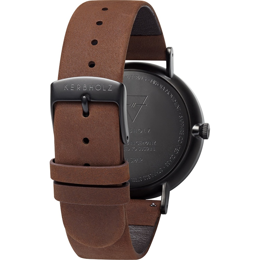 KERBHOLZ Montre pour hommes Acier inoxydable Montre