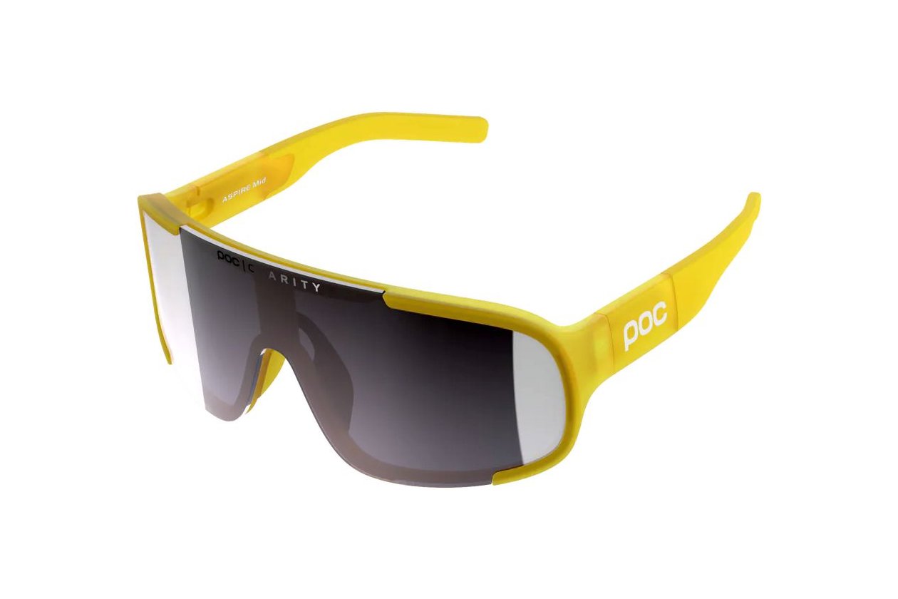 POC Aspire Mid - Aventurine Yellow Translucent/Violet/Silver Mir