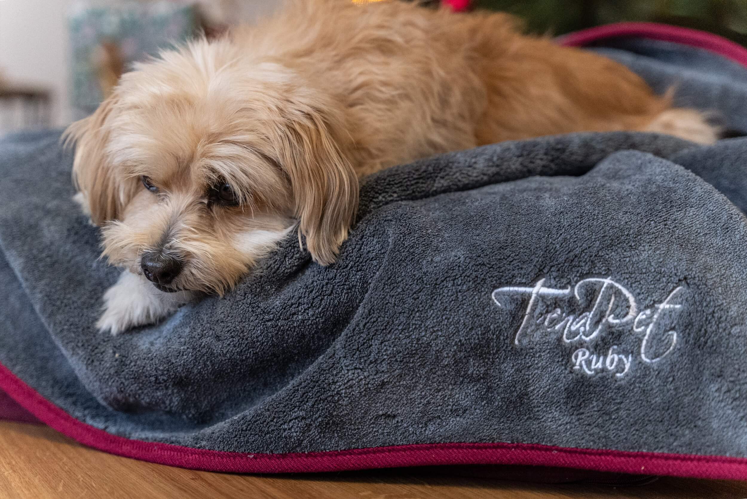 TrendPet Hundedecken TrendPet Ruby Trockungsdecke grau S