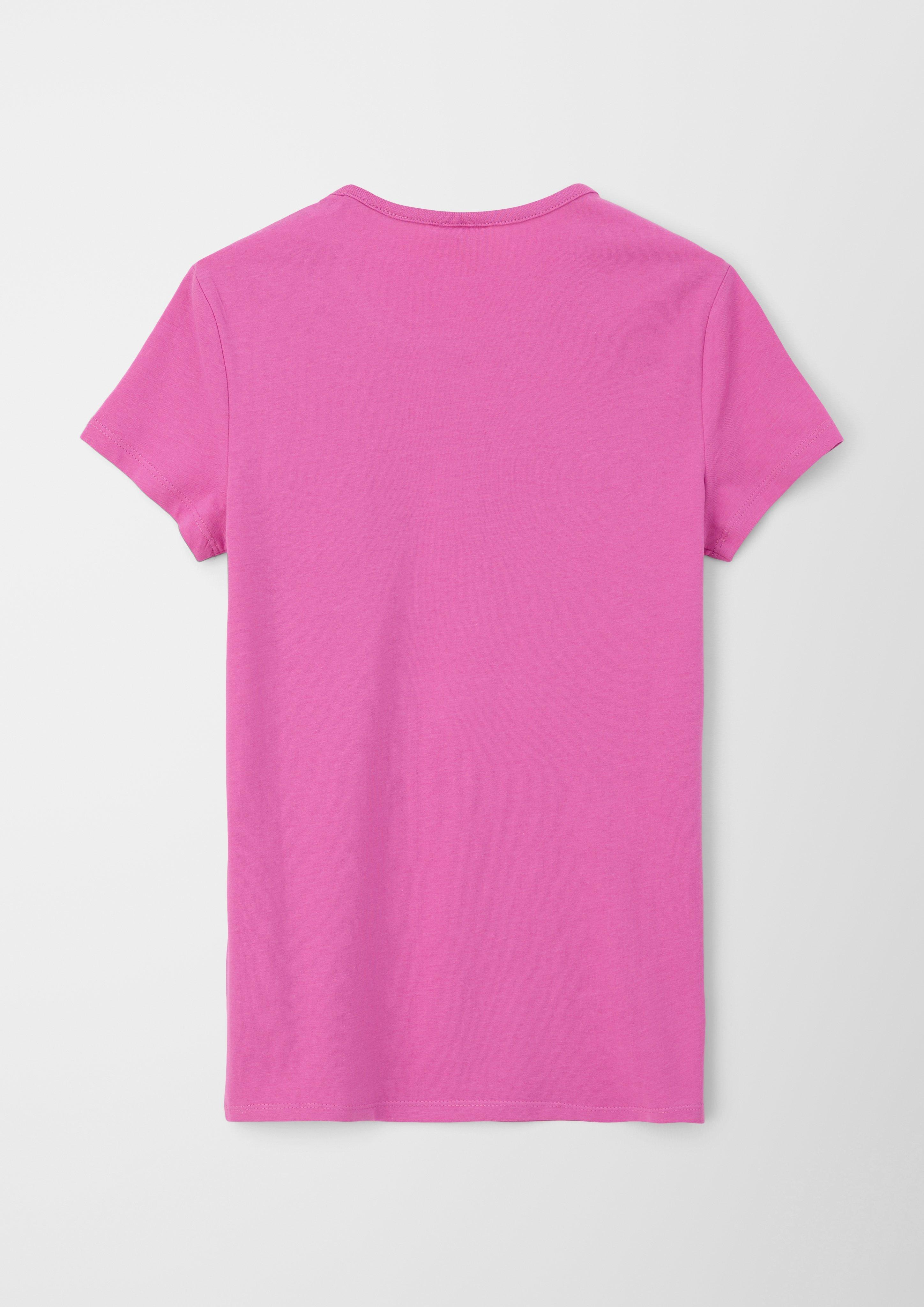 T-Shirt mit Statementprint  2130423-4451