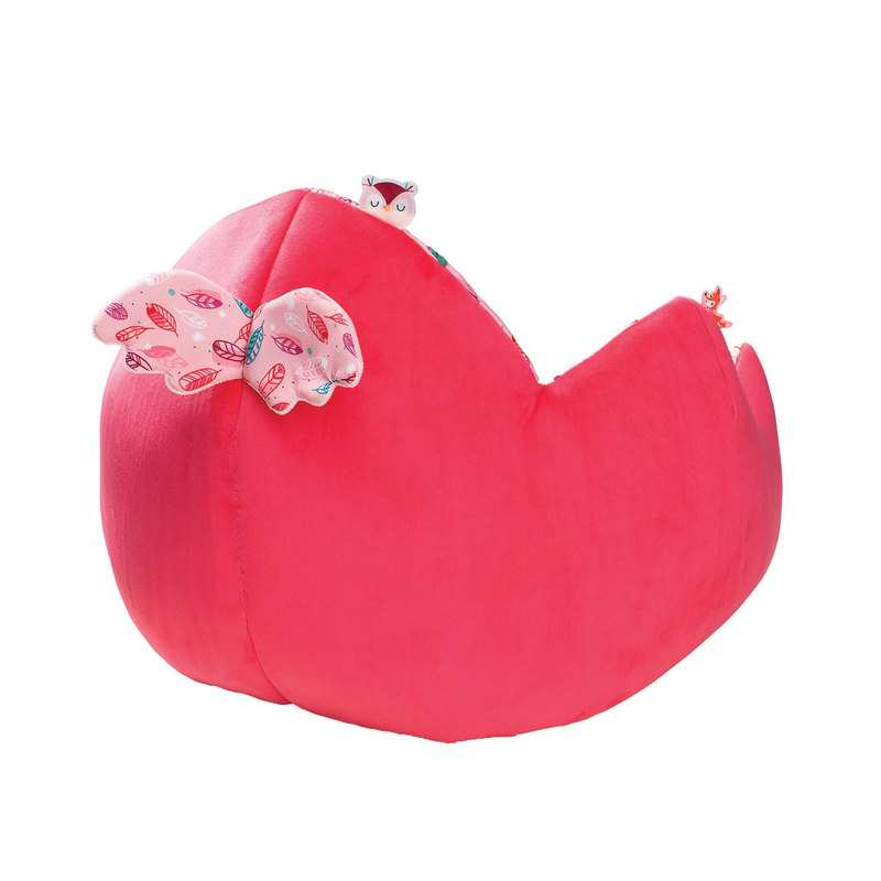 Fauteuil club rose Louise Lilliputiens