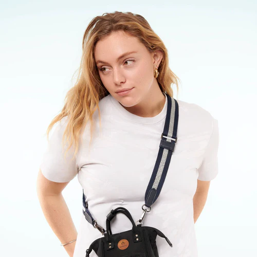 Hilo shoulder bag, navy blue