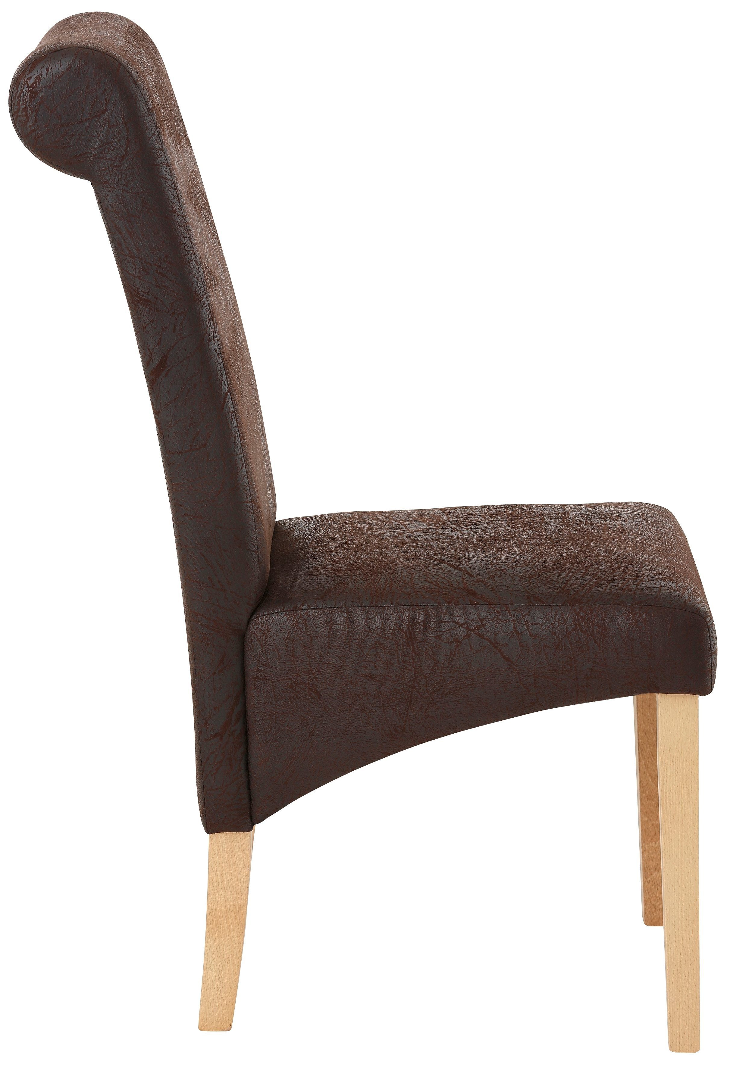 Home affaire 4-Fußstuhl Rito (Set, 2 St), im 2er, 4er oder 6er-Set