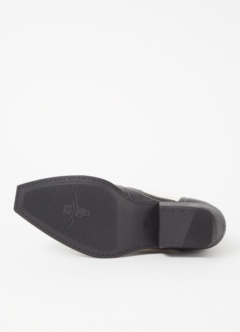 Ghete cowboy din piele Waynoa de la Steve Madden