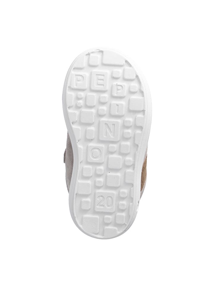 PEPINO Leder-Sneakers in Hellbraun günstig kaufen