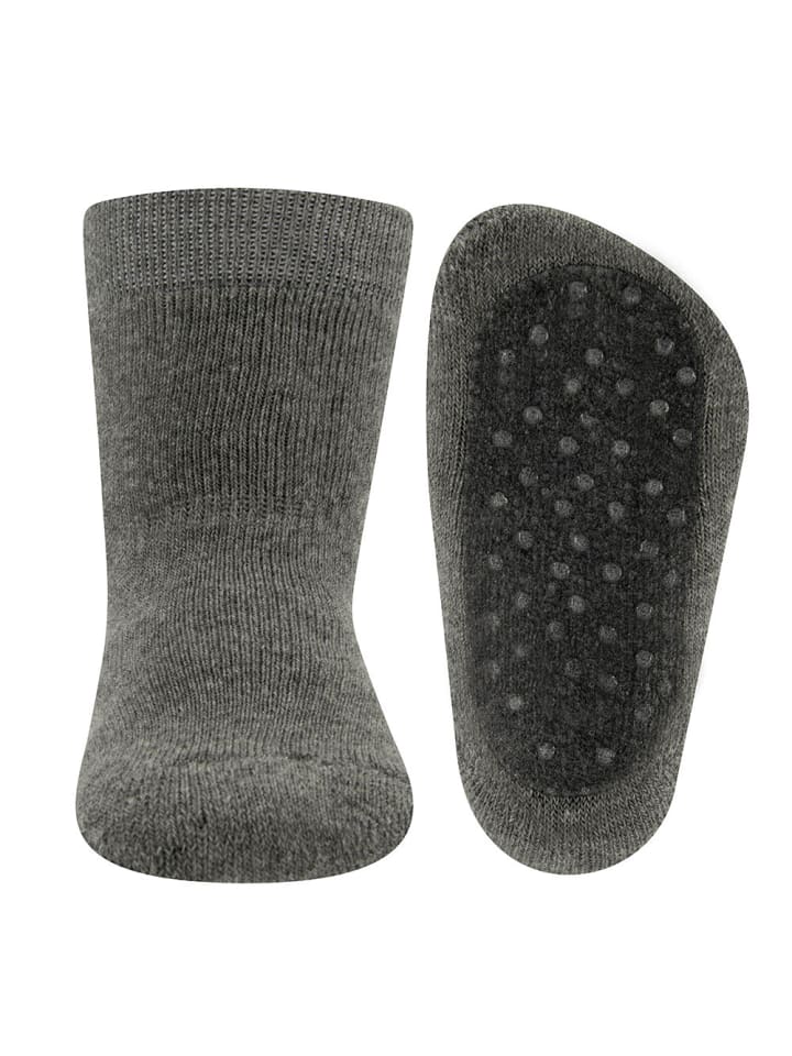ewers 2er-Set Stoppersocken Uni in altrosa-grau günstig kaufen