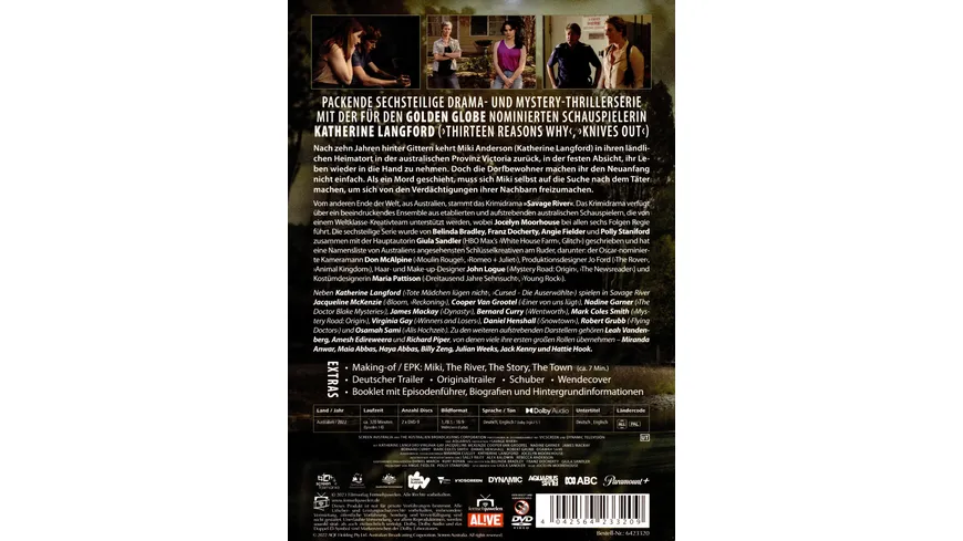 Savage River - Die komplette Thriller-Serie in 6 Teilen (Fernsehjuwelen)  [2 DVDs]