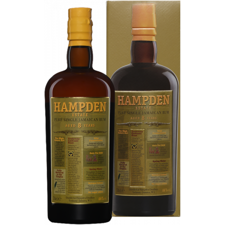 RHUM HAMPDEN 8 ANS 46%