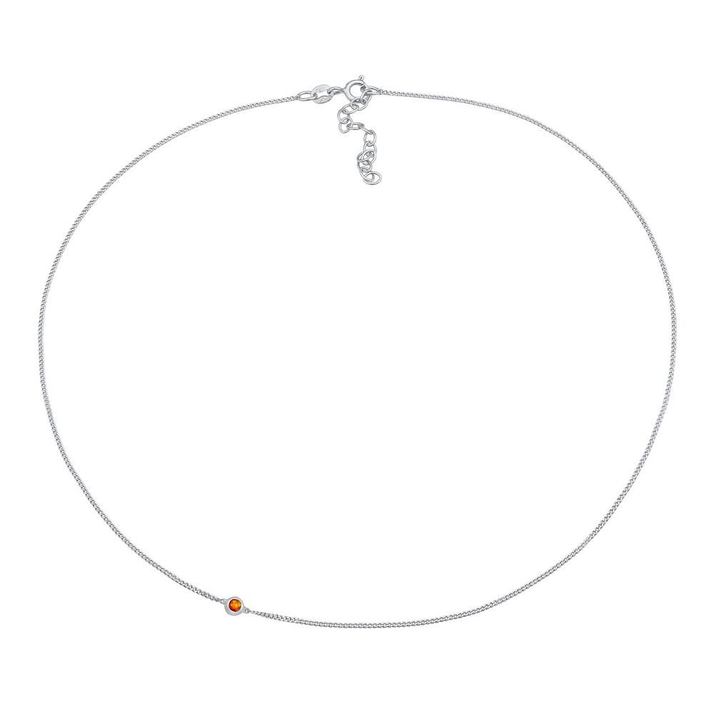 Elli Elli by Julie & Grace Collier Tour de cou pour dames Filigrane Trend avec Opale s collier