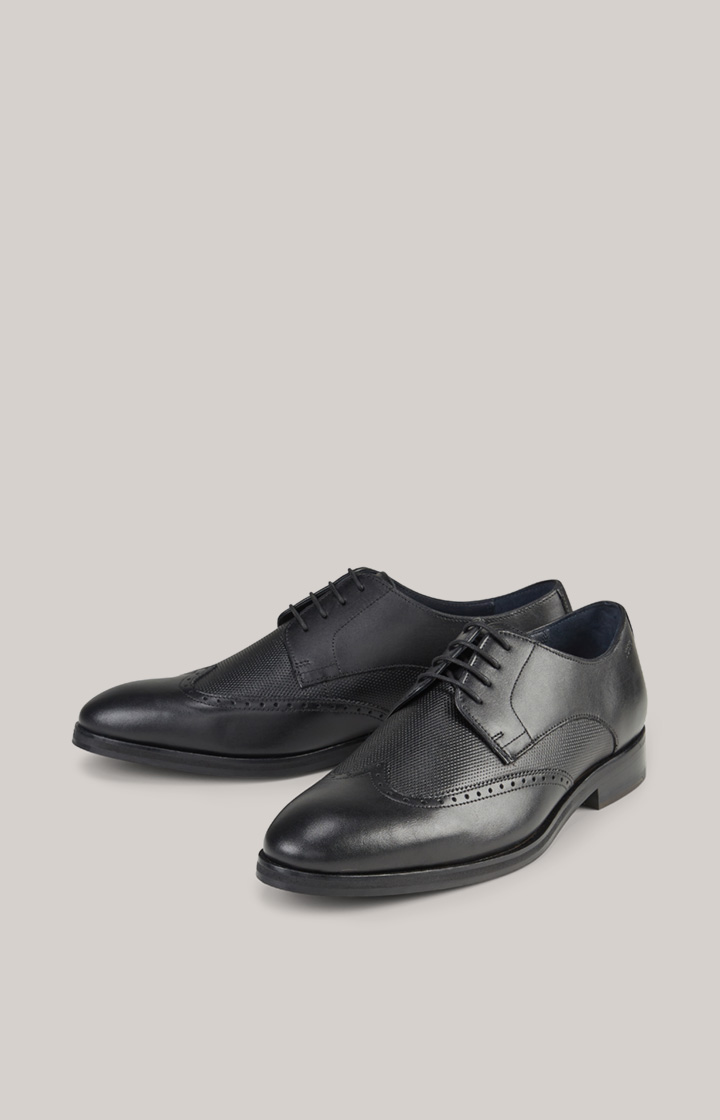 Brogue Kleitos in Schwarz