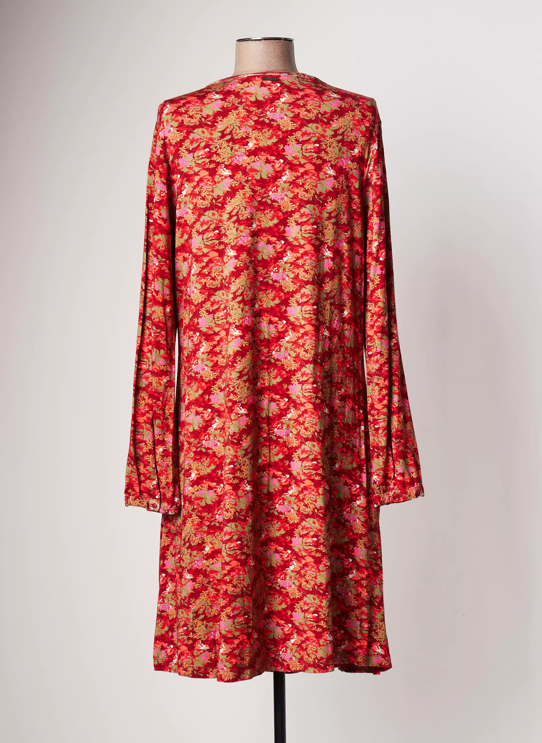 Agathe   Louise Robes Mi Longues Femme couleur rouge