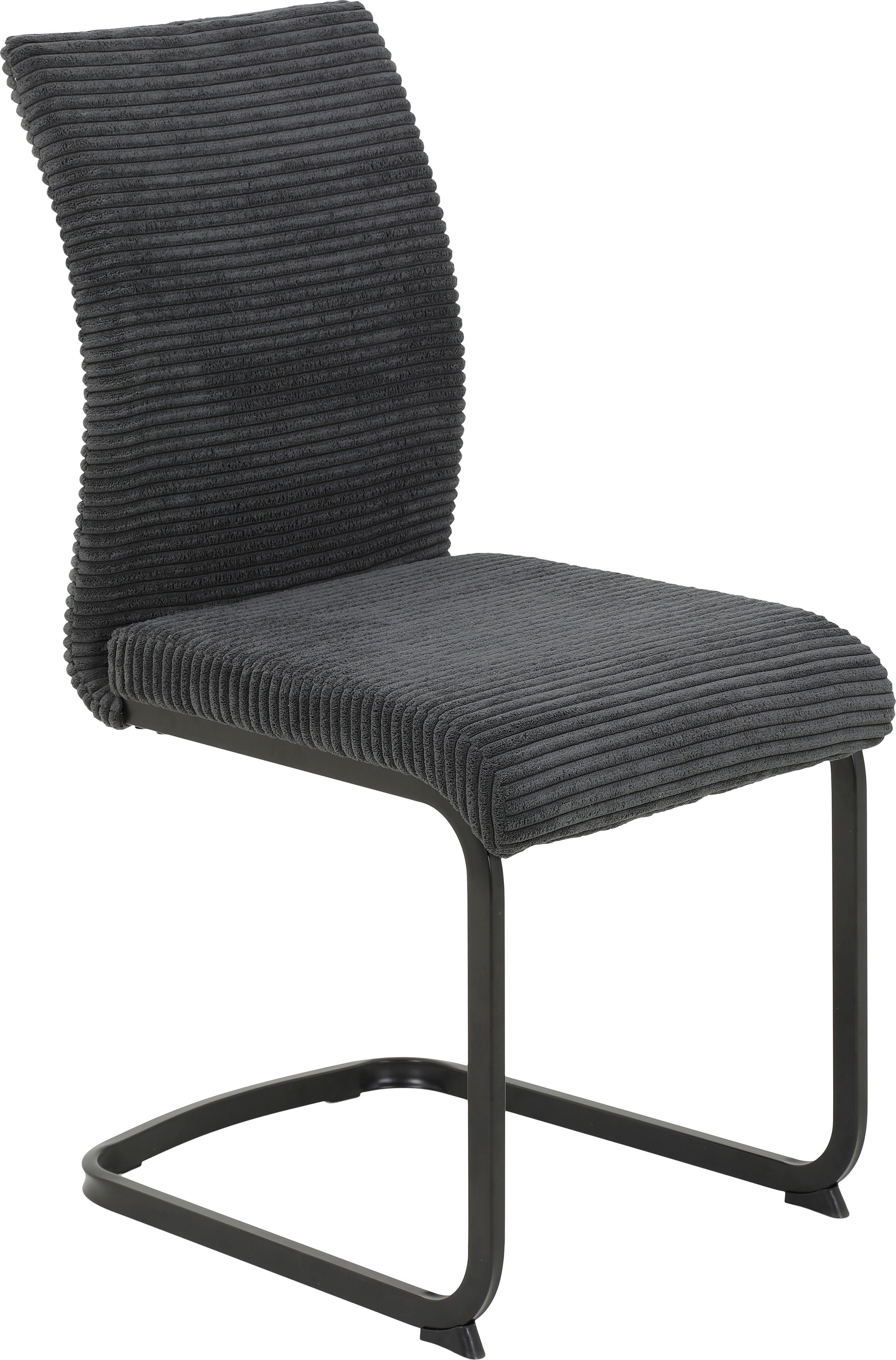 HELA Freischwinger FABIA (Set, 2 St), 120 Kg belastbar, Stoff in Breitcord, 2er und 4er Set