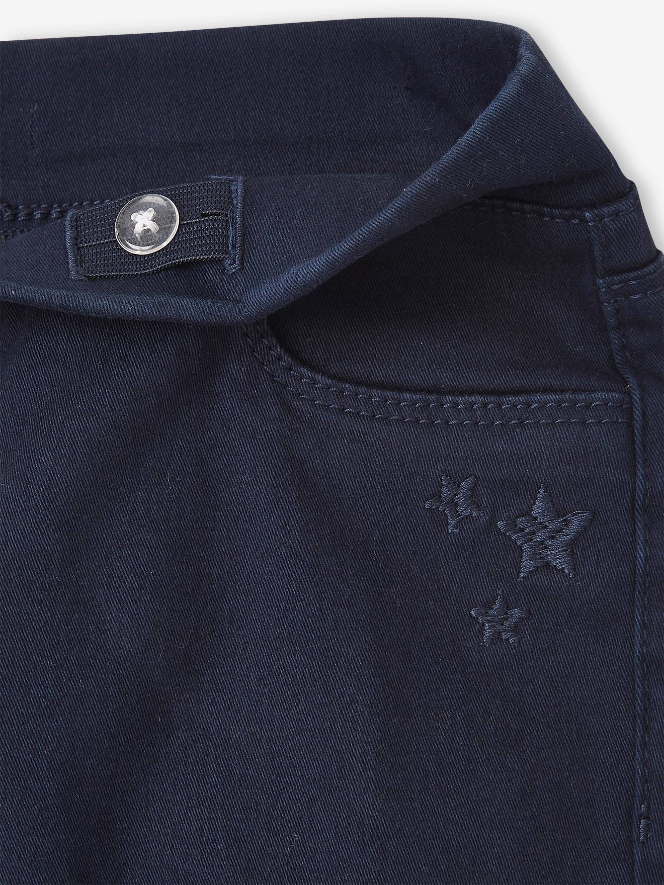 Vertbaudet Farbige Mädchen Treggings - hellblau