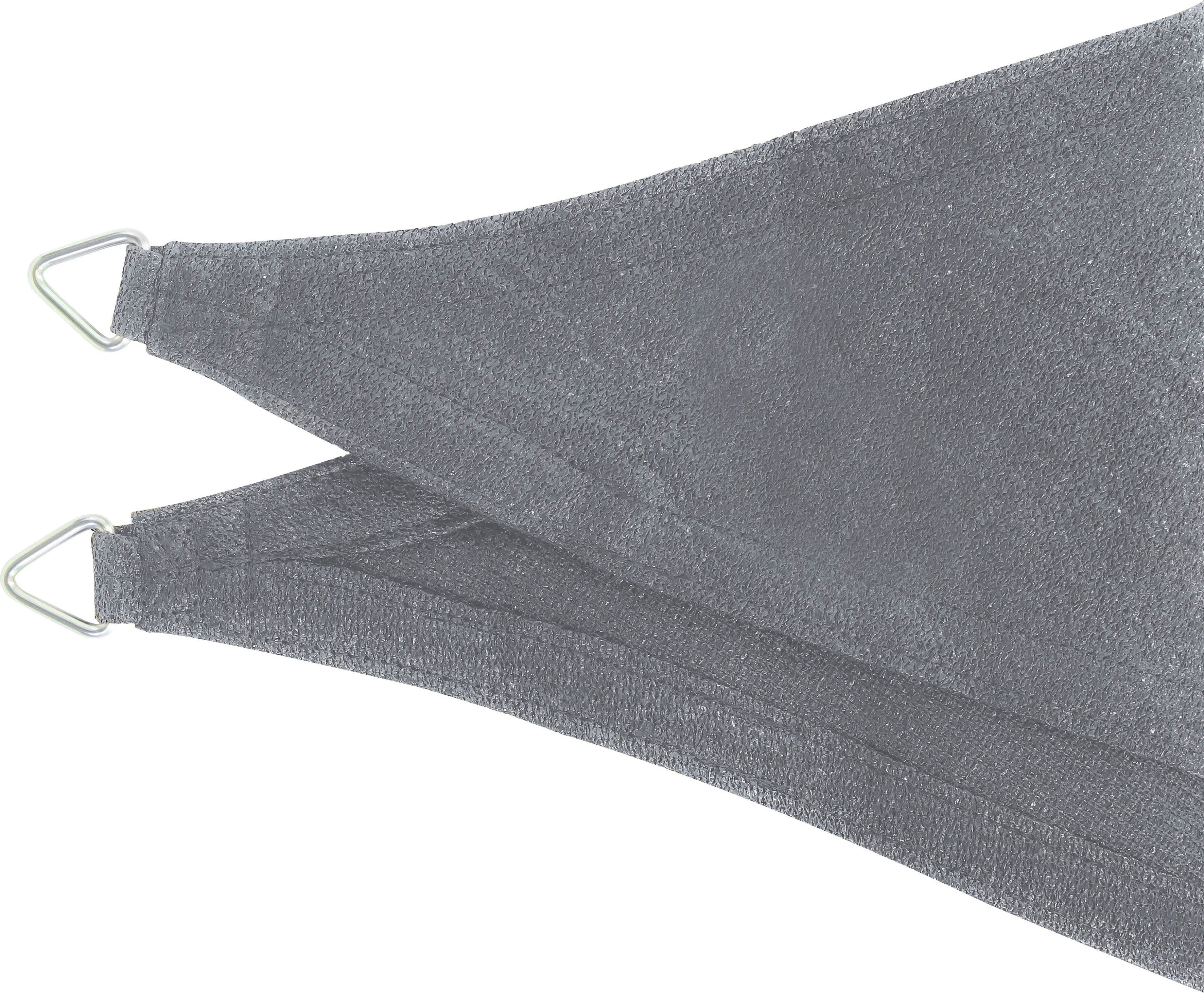 Schneider Schirme Sonnensegel Teneriffa, Silbergrau, ca. 500 x 360 cm