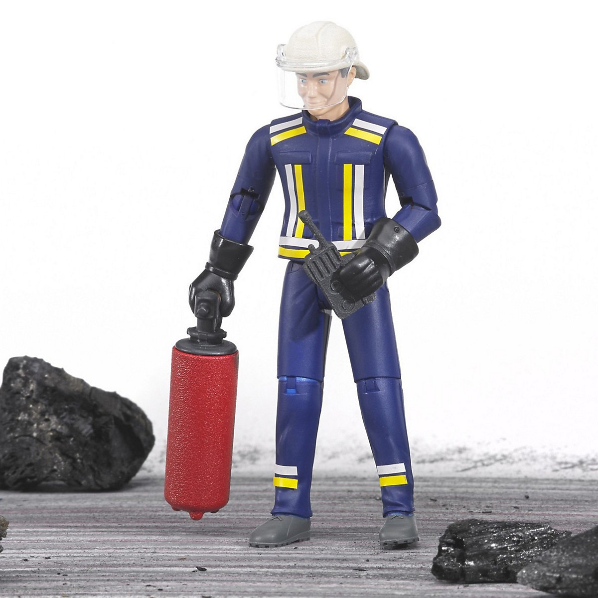 Bruder 60100 bworld Feuerwehrmann mit Zubehör
