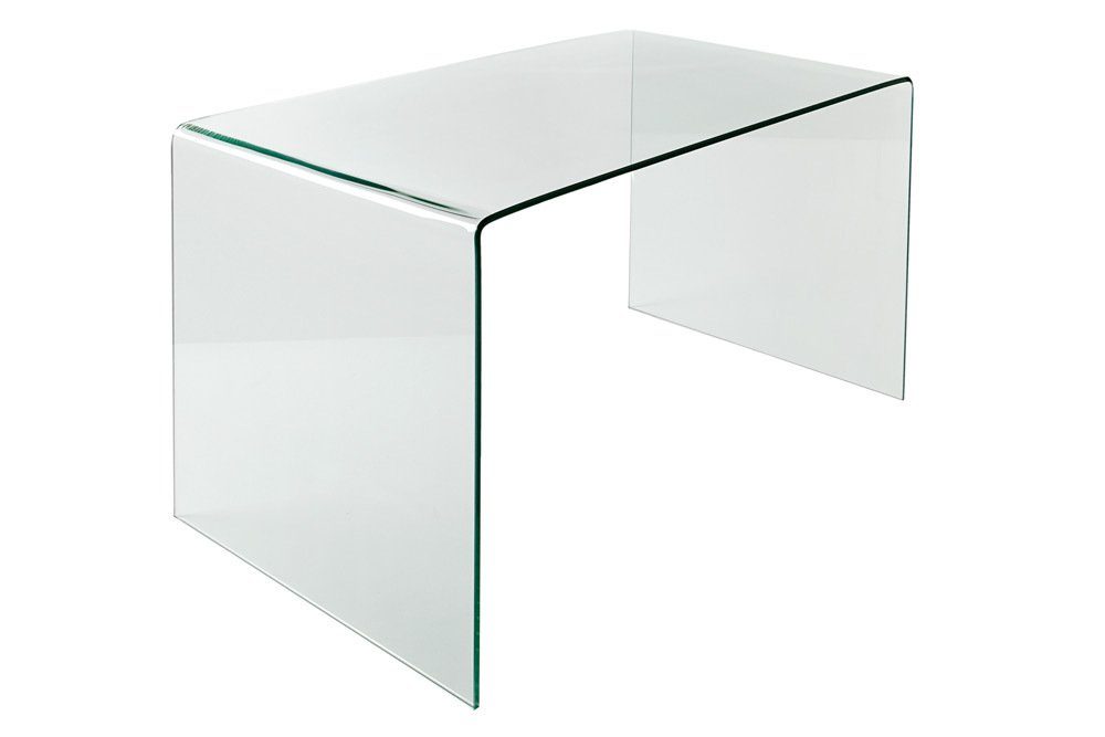 riess-ambiente Schreibtisch FANTOME 120cm transparent, Arbeitszimmer · Glas · Modern Design · Home Office