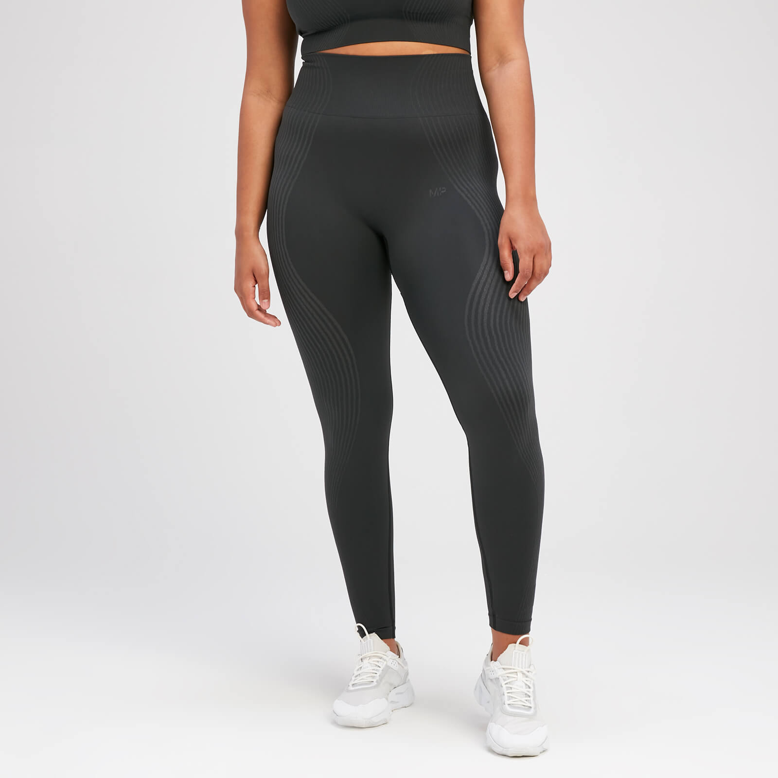 Legging sans coutures MP Tempo Illusion pour femmes – Noir