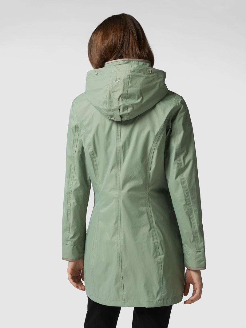 Funktionsjacke mit Kapuze Modell 'Westside' in grün