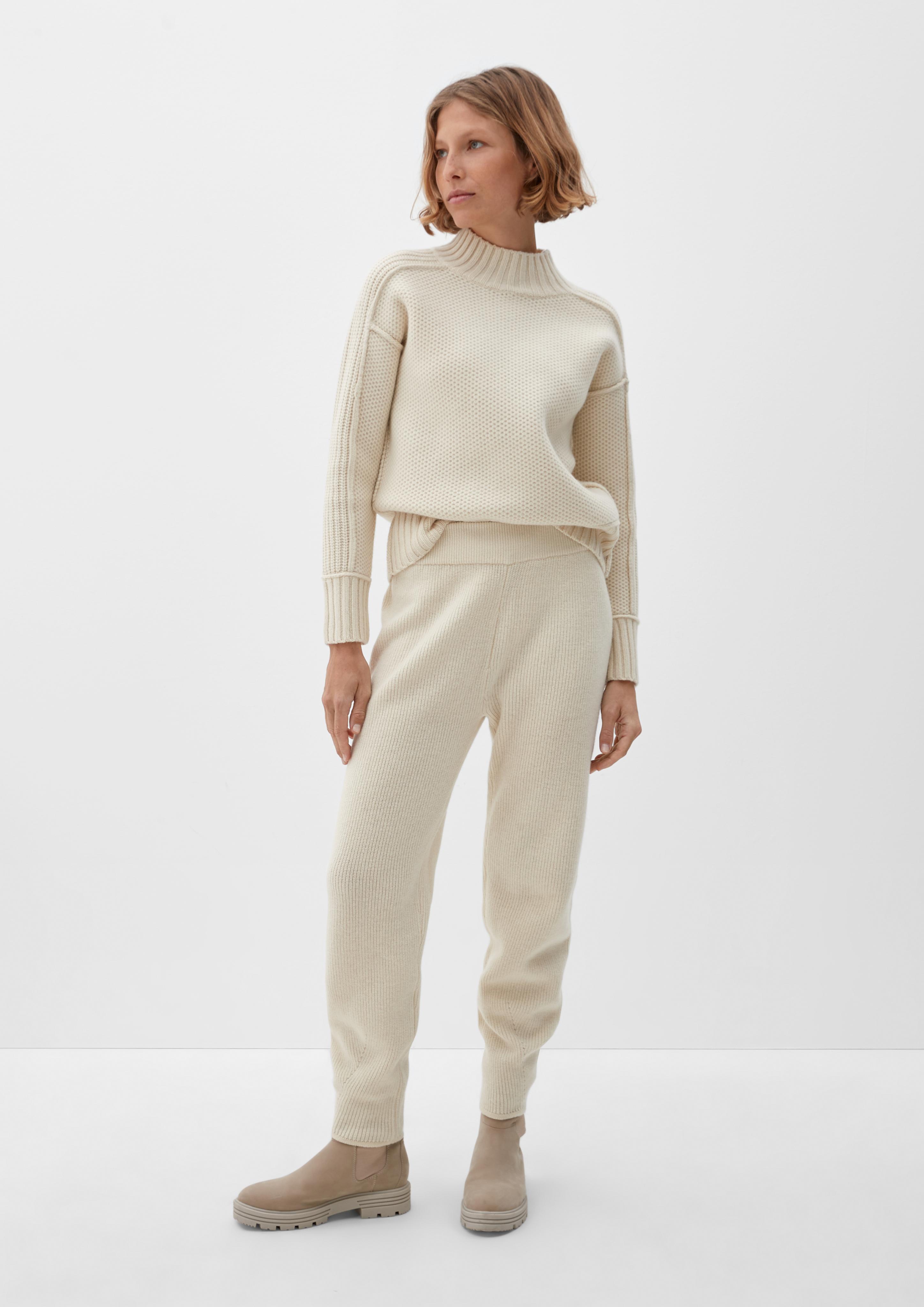 Strickhose aus Wolle  2121321-01Y8
