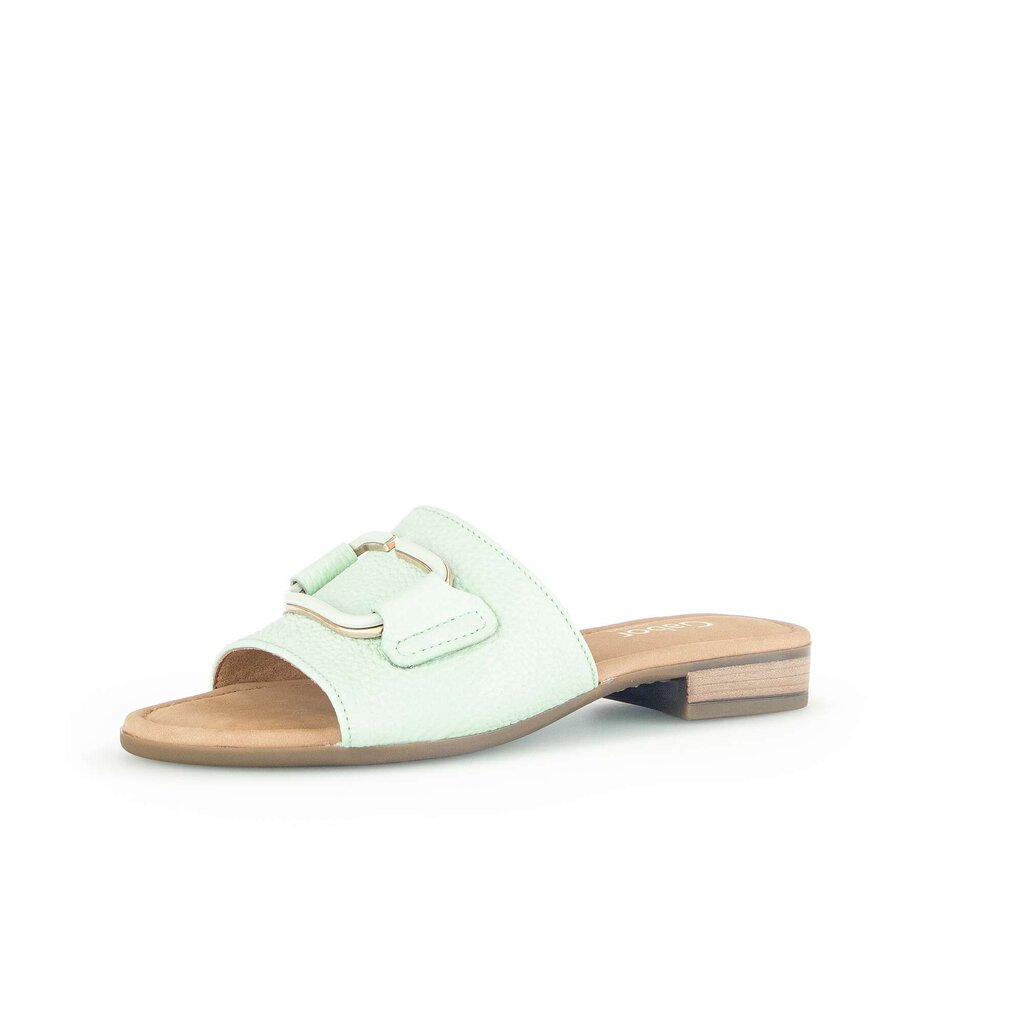 Gabor comfort Pantolette grün