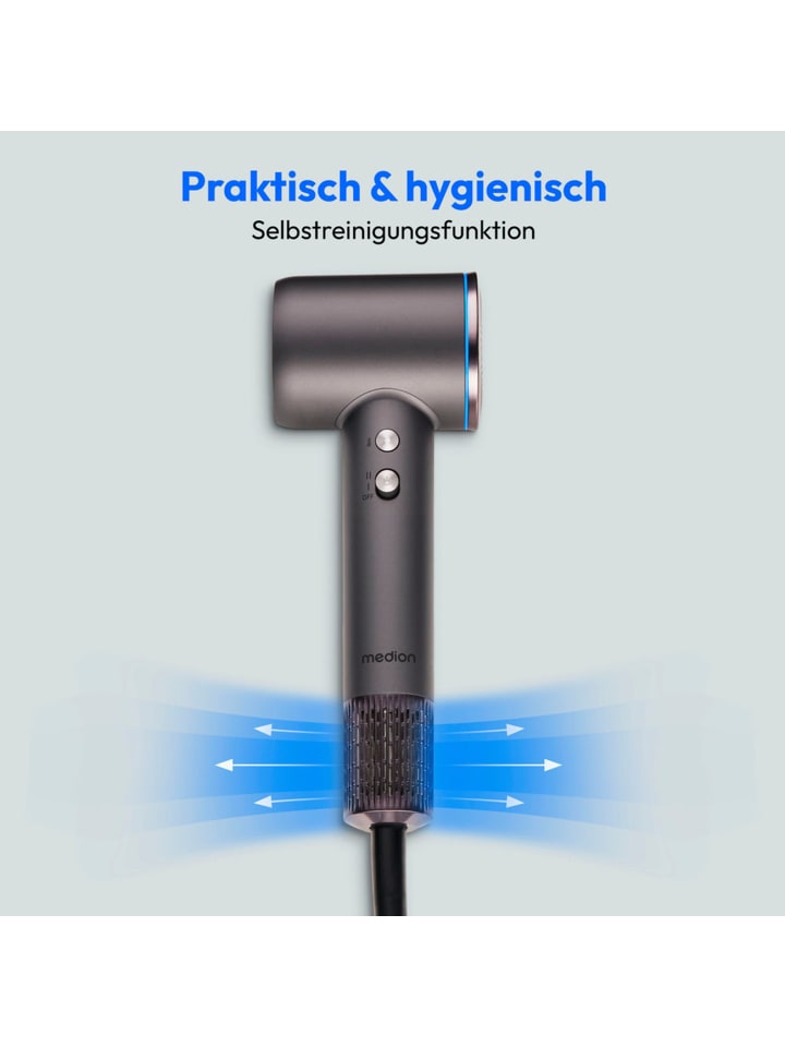 Medion Haartrockner LIFE HD1 in grau günstig kaufen onesize