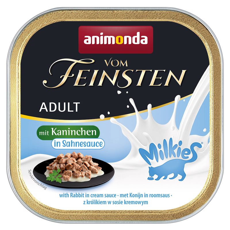 animonda Vom Feinsten Adult Milkies in Sauce 6 x 100 g | bitiba %