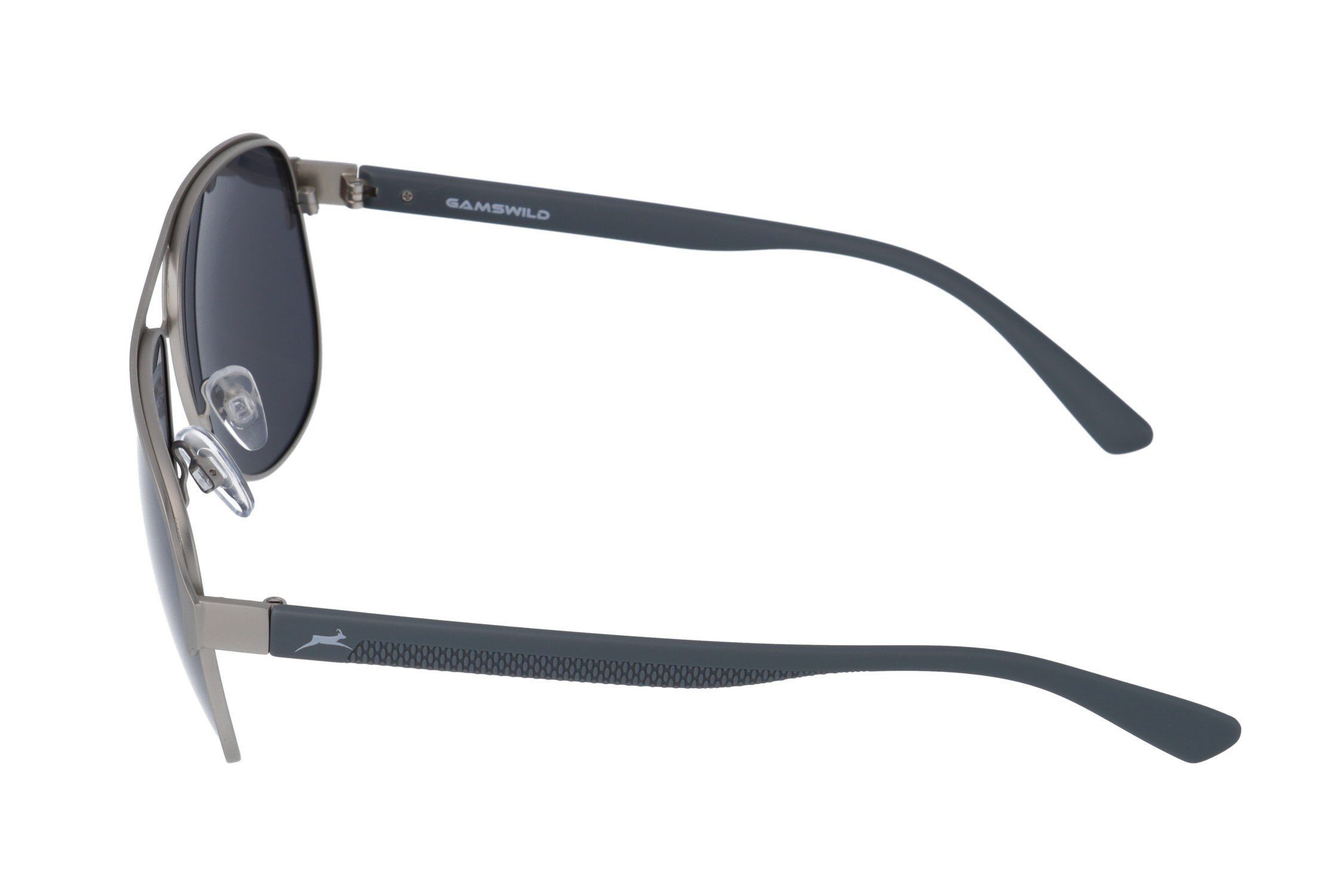 Gamswild Pilotenbrille WM4040 GAMSSTYLE Sonnenbrille Mode Brille Unisex Vollmetallrahmen