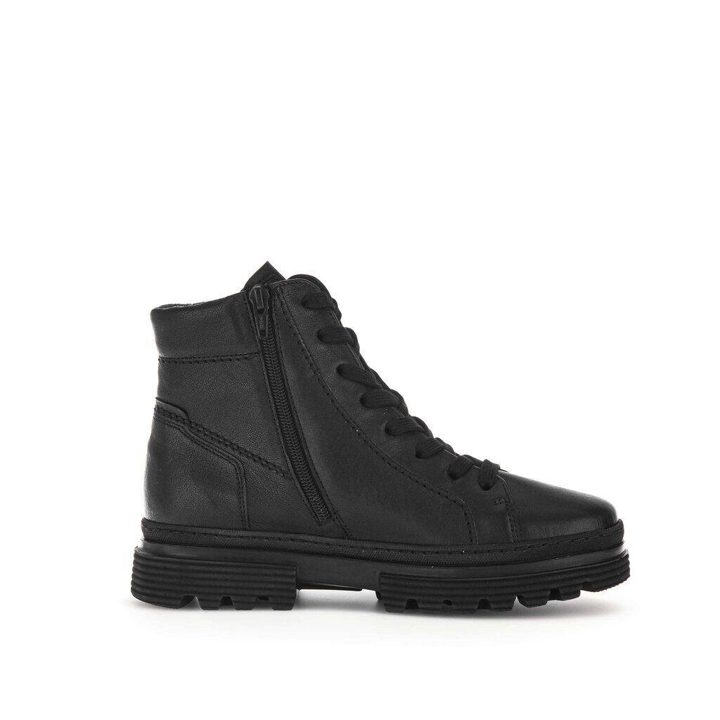 Gabor comfort Schnürstiefelette schwarz