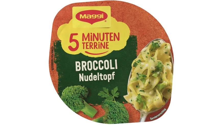MAGGI 5 Minuten Terrine Broccoli Nudeltopf 50 g