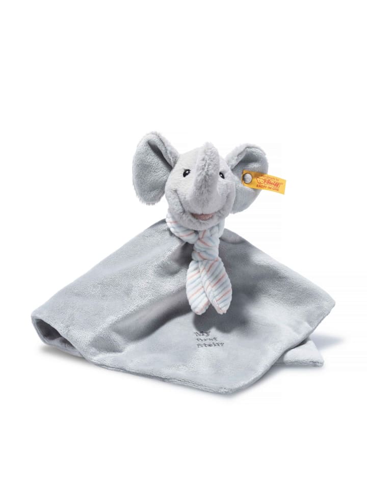 Steiff My first Steiff Ellie Elefant Schmusetuch in Grau ab 0 Monate günstig kaufen onesize