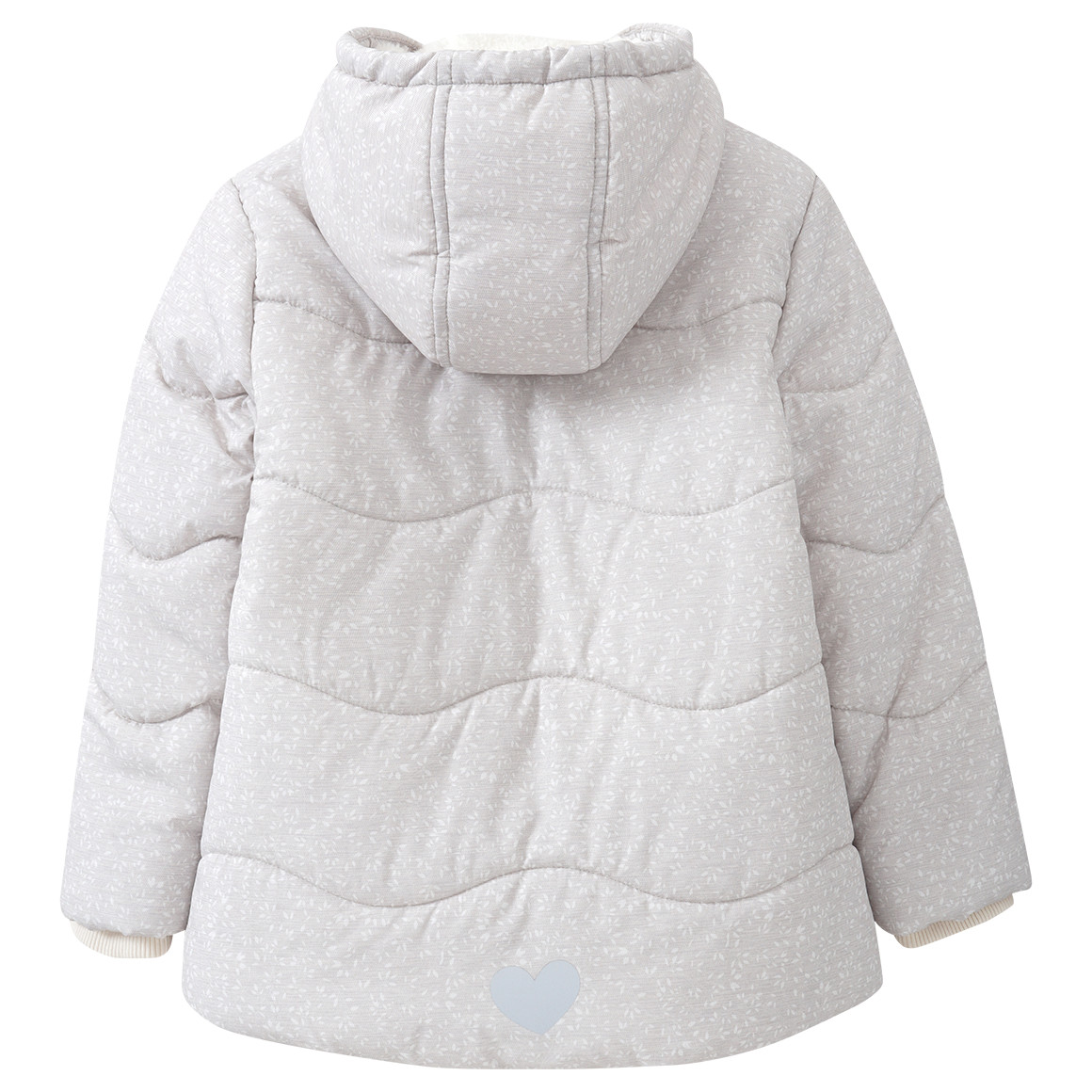 Mädchen Winterjacke mit Allover-Muster