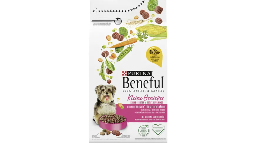 PURINA BENEFUL Kleine Geniesser mit Rind 1.4kg 1.4 kg