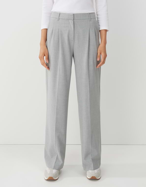 Bundfaltenhose Crestal