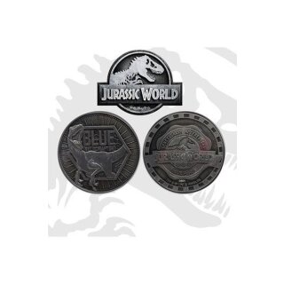 Jurassic World Sammelmünze Blue Limited Edition