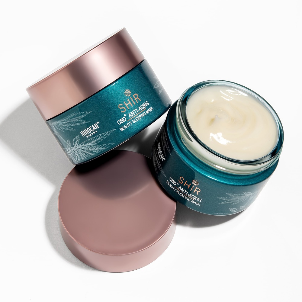 takecare Masque de nuit anti-âge concentré en CBD Masque visage CBD